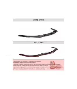 Μπροστινό Spoiler Για VW Golf VII (7.5) 17-20 R Έκδοση Glossy Black V.2 Maxton Design 1 Τεμάχιο 
