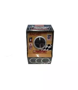 Όργανο Πίεσης Λαδιού Prosport Diamond Mirror Look Φιμέ 52mm 