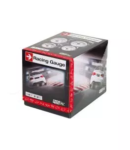 Βολτόμετρο Racesport Λευκό 52mm 12 Volt GAUG484 