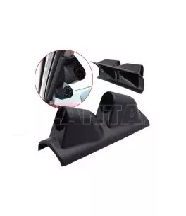 Βάση Για Όργανα Κολώνας Διπλή (2 x 52mm) Μαύρη Auto Gauge 