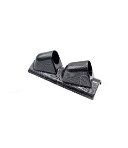 Βάση Για Όργανα Κολώνας Διπλή (2 x 52mm) Carbon Look Prosport 