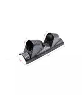 Βάση Για Όργανα Κολώνας Διπλή (2 x 52mm) Carbon Look Prosport 
