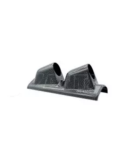 Βάση Για Όργανα Κολώνας Διπλή (2 x 52mm) Carbon Look Prosport 