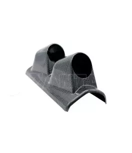Βάση Για Όργανα Κολώνας Διπλή (2 x 52mm) Carbon Look Prosport 