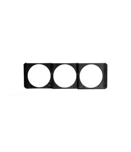 Βάση Για Όργανα Ταμπλό Τριπλή Radio 1 Din Σχήμα (3 x 52mm) PST-3 Prosport 