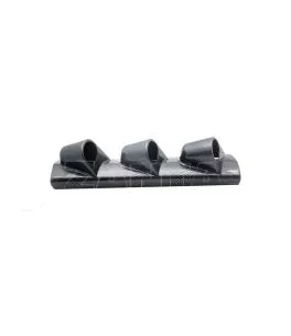 Βάση Για Όργανα Κολώνας Τριπλή (3 x 52mm) Carbon Look Prosport 