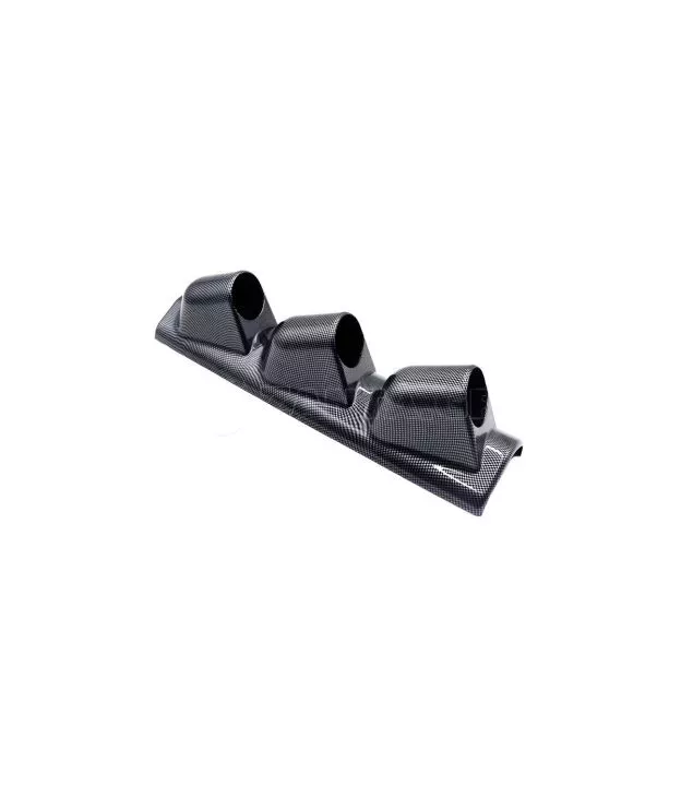 Βάση Για Όργανα Κολώνας Τριπλή (3 x 52mm) Carbon Look Prosport