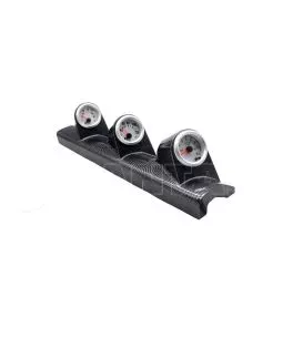 Βάση Για Όργανα Κολώνας Τριπλή (3 x 52mm) Carbon Look Prosport 