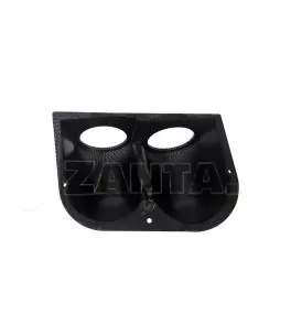 Βάση Για Όργανα Ταμπλό Διπλή (2 x 52mm) Carbon Look Auto Gauge 