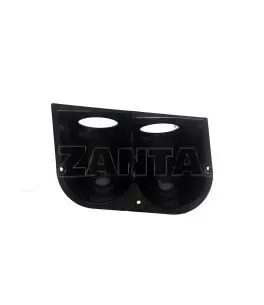 Βάση Για Όργανα Ταμπλό Διπλή (2 x 52mm) Μαύρη Auto Gauge 