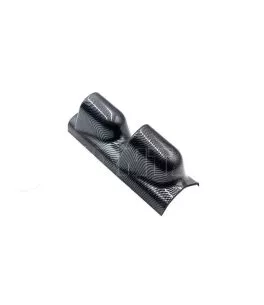 Βάση Για Όργανα Κολώνας Διπλή (2 x 52mm) Carbon Look Auto Gauge 