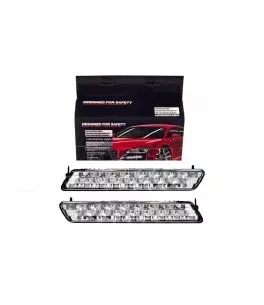 DRL Set Φώτα Ημέρας Universal 24 Led 20 x 30 x 40mm 2 Τεμάχια 