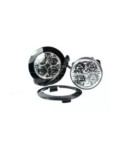 DRL Set Φώτα Ημέρας Universal Στρόγγυλα DRL902HP M-Tech Osram Technology 70mm-90mm 2 Τεμάχια 