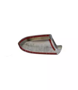Καπάκια Καθρεφτών Για Audi A4 B8 11-15, A5 8T 11-15 Brushed Aluminium 2 Τεμάχια 
