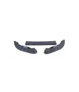 Μπροστινό Spoiler Για VW Golf VI (6) 08-12 R20 Από Abs Πλαστικό Μαύρο Γυαλιστερό 3 Τεμάχια 