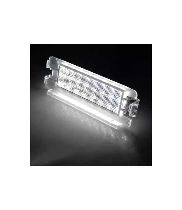 Led Φαναράκια Πινακίδας Για Dacia Logan 04+ , Sandero 08+, Renault Symbol 12+ Ζευγάρι 2 Τεμάχια