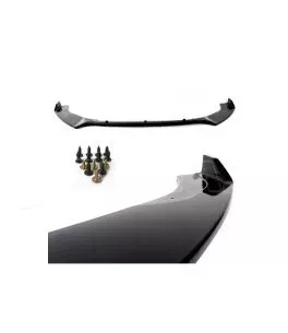 Μπροστινό Spoiler Για VW Golf VII (7) 12-18 GTI Έκδοση Glossy Black 3 Τεμάχια 