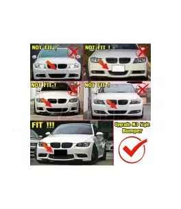 Κεντρική Σίτα Προφυλακτήρα Για Bmw 3 E90 / E91 04-08 / E92 / E93 06-09 Με Aftermarket M3 Προφυλακτήρα 1 Τεμάχιο 