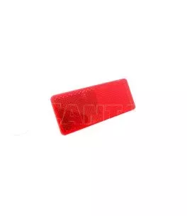 Αντανακλαστικό Αυτοκόλλητο 56mm x 39mm Proplast Κόκκινο 26113102 1 Τεμάχιο 