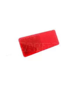 Αντανακλαστικό Αυτοκόλλητο 94mm x 44mm Proplast Κόκκινο 26103102 1 Τεμάχιο 