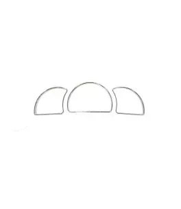 Δαχτυλίδια Καντράν Για Opel Astra F 91-97 Χρώμιο 