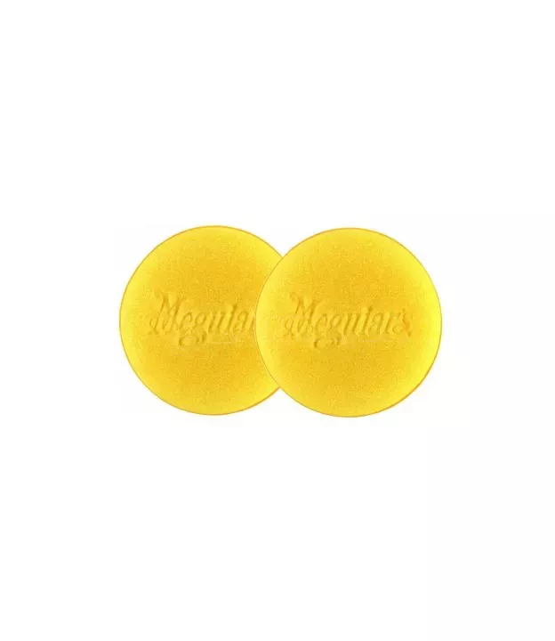 Σφουγγάρια Γυαλίσματος Meguairs Soft Top Applicator Pad Κίτρινο 10cm MG03070 2 Τεμάχια