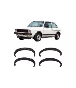 Πλαϊνά Φτερά Τροχών Για VW Golf Ι (1) 74-83 Σετ 4 Τεμάχια 