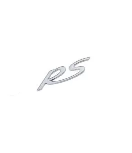 Αυτοκόλλητo Χρωμίου 3D ''RS'' 11cm x 4.5cm 1 Τεμάχιο 