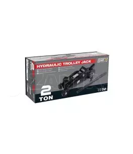Γρύλος Υδραυλικός Τρολευ 2 Τόνων 135-330mm Μαύρος Car+ 2202007 