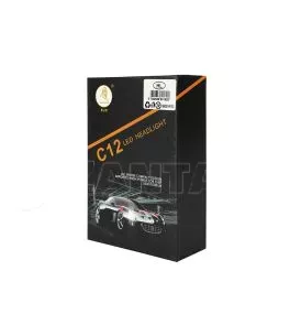 Λάμπες Led H7 C12 12/24Volt 36watt 5500lm 6000k 2 Τεμάχια 