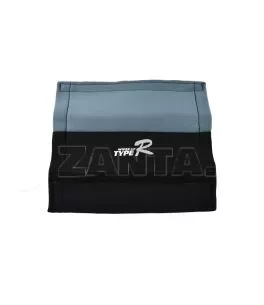 Μαξιλαράκια Ζώνης Ασφαλείας Type-R Μαύρο / Γκρι Ζευγάρι 2 Τεμάχια 