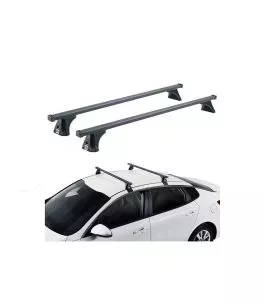 Μπάρες Οροφής Σιδερένιες CRUZ 921-305 Oplus ST-110cm Μαύρες 2 Τεμάχια 