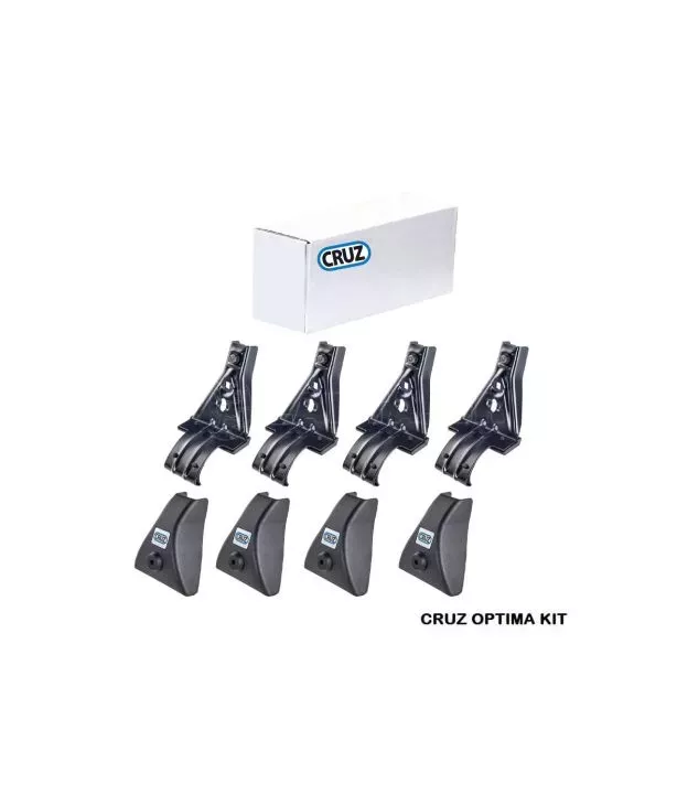 Πόδια / Άκρα Για Μπάρες Οροφής CRUZ Optima 932-304 Για Honda Civic 95-01 / Rover 400 95-00/ Rover 45 00-05 Σετ 4 Τεμάχια