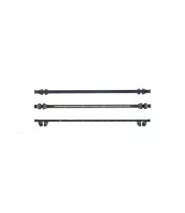 Μπάρες Οροφής Σιδερένιες CRUZ 921-934 Oplus SR+120cm Railing System Μαύρες 2 Τεμάχια 