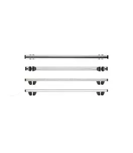 Μπάρες Οροφής Αλουμινίου CRUZ 924-066 Alu Cargo R-148cm Railing System Ασημί 2 Τεμάχια 