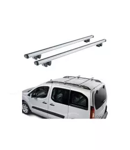 Μπάρες Οροφής Αλουμινίου CRUZ 924-066 Alu Cargo R-148cm Railing System Ασημί 2 Τεμάχια 