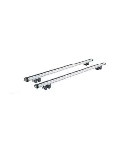 Μπάρες Οροφής Αλουμινίου CRUZ 924-066 Alu Cargo R-148cm Railing System Ασημί 2 Τεμάχια 