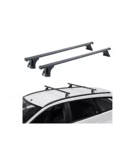 Μπάρες Οροφής Σιδερένιες CRUZ 921-360 Oplus SX-120cm Μαύρες 2 Τεμάχια 
