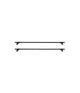 Μπάρες Οροφής Σιδερένιες CRUZ 921-101 Optima OS-115cm Μαύρες 2 Τεμάχια 