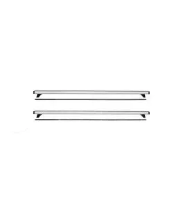 Μπάρες Οροφής Αλουμινίου CRUZ 924-012 Optima Alu T-108cm Ασημί 2 Τεμάχια 