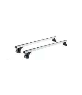 Μπάρες Οροφής Αλουμινίου CRUZ 924-760 Oplus AX-118cm Ασημί 2 Τεμάχια 