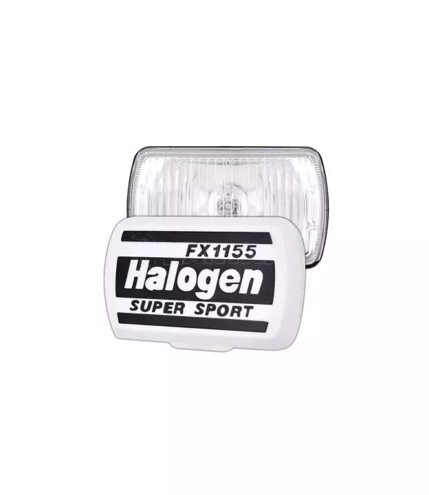 Προβολέας Αυτοκινήτου Universal Λευκός Με Καπάκι 12 Volt 55 Watt H3 Λάμπα FX-155 1 Τεμάχιο