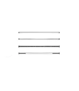 Μπάρες Οροφής Αλουμινίου CRUZ 924-093 Alu Cargo AF-158cm Ασημί 2 Τεμάχια 