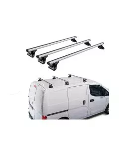 Μπάρες Οροφής Αλουμινίου CRUZ 924-099 Alu Cargo AF3-175cm Ασημί 3 Τεμάχια 