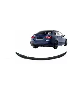 Αεροτομή Πορτ Παγκάζ Για Mercedes-Benz A-Class V177 18+ 4D Sedan Γυαλιστερή Μαύρη Από Abs Πλαστικό 