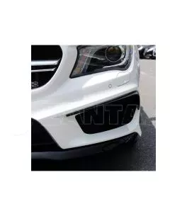 Πλαινά Πτερύγια Μπροστινού Προφυλακτήρα Για Mercedes-Benz CLA W117 13-17  Με Amg Προφυλακτήρα Γυαλιστερό Μαύρο 2 Τεμάχια 