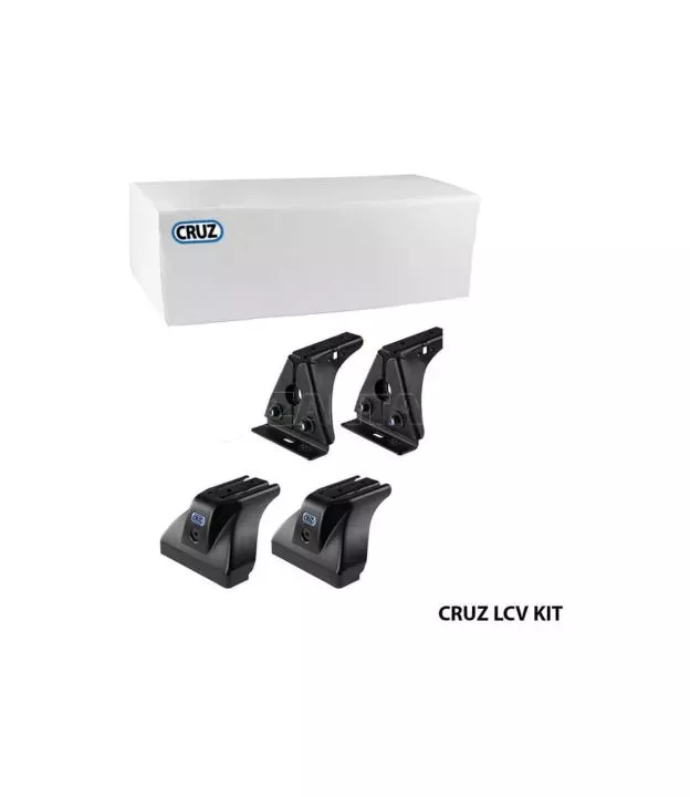 Πόδια / Άκρα Για Μπάρες & Σχάρες Οροφής CRUZ LCV 934-227 Για Dacia Dokker 13+ / Renault Express 21+ Σετ 2 Τεμάχια Για 1 Μπάρα