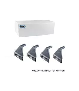 Πόδια / Άκρα Για Μπάρες & Σχάρες Οροφής CRUZ LCV 933-072 Νεροχύτη Universal V16 16cm Σετ 4 Τεμάχια 