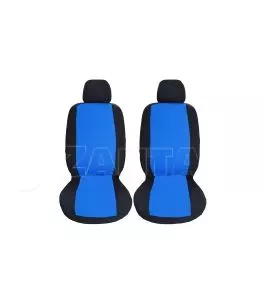 Καλύμματα Καθισμάτων Υφασμάτινα Smart Style Μαύρο-Μπλε Σετ Εμπρός-Πίσω 8 Τεμάχια