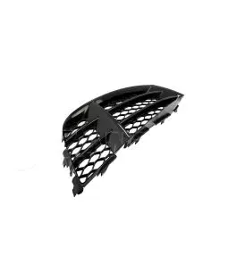 Δίχτυ Προφυλακτήρα Εμπρός Πλαινό Για Audi A5 8T 08-16 Για Τον RS5 Προφυλακτήρα Γυαλιστερό Μαύρο Αριστερό & Δεξί 2 Τεμάχια 